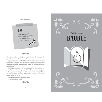 Murder by Christmas: 25 Puzzles to Solve the Crime